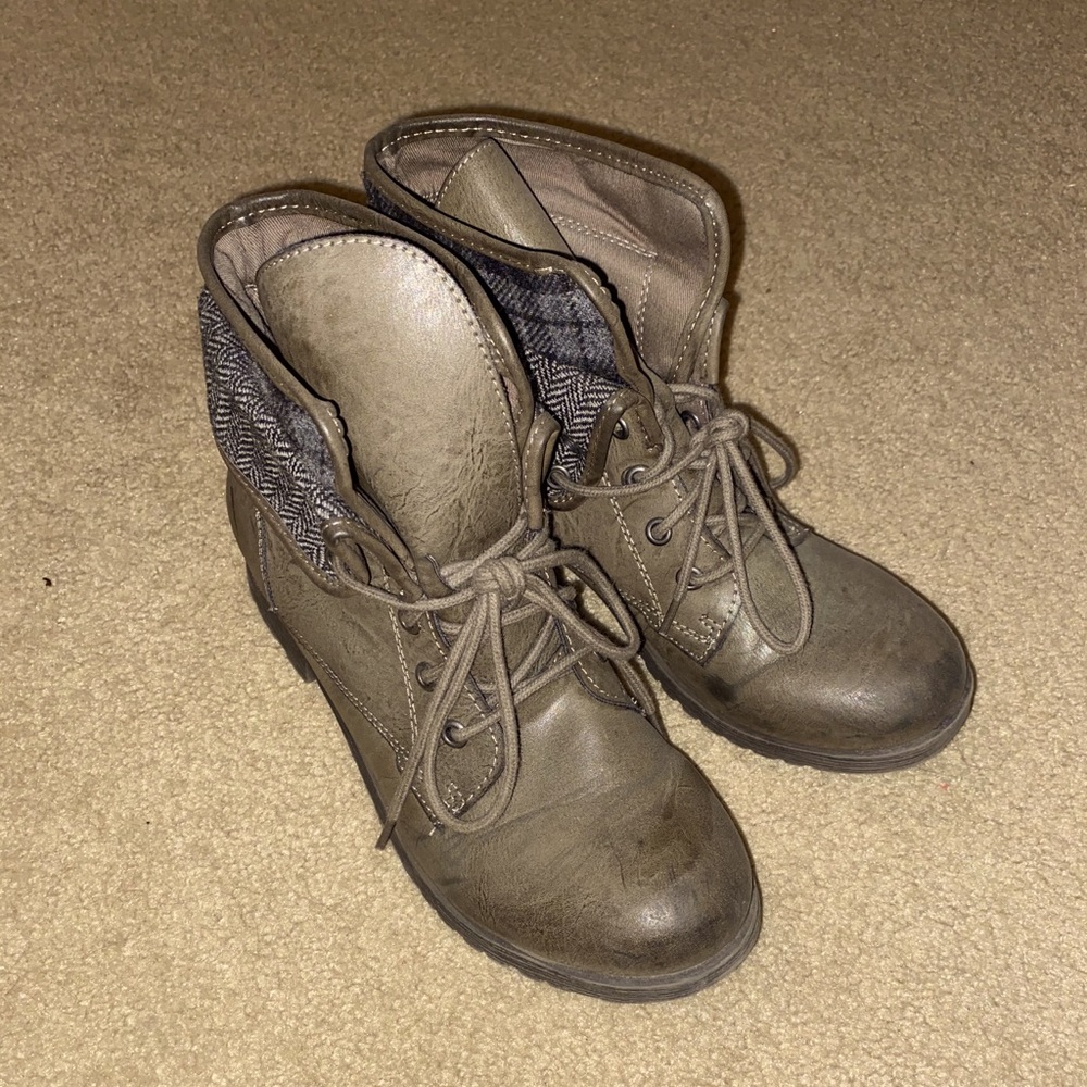 Rock & Candy Combat Boots by Zigi